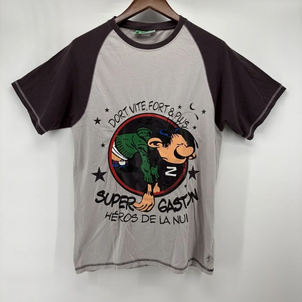 2010 Marsu by Andre Franquin Super Gaston Lagaffe Belgian Comic Shirt Size Large